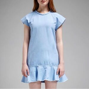 Nicholas The Label Cotton Canvas Bias Flare Dress